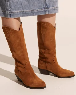 zoe kratzmann Boots|Sprite Boot-Tan Suede