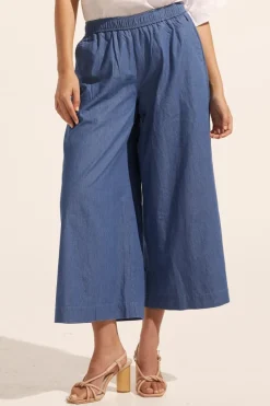 zoe kratzmann Bottoms|Stance Pant-Chambray