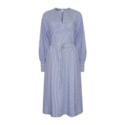 zoe kratzmann Dresses|Standpoint Dress-Navy Stripe