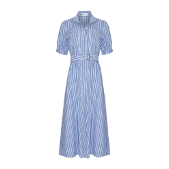 zoe kratzmann Dresses|Starling Dress-Cobalt Stripe
