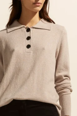 zoe kratzmann Knitwear|Steer Knit-Stone