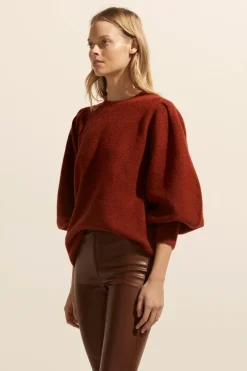 zoe kratzmann Knitwear|Survey Knit-Clay