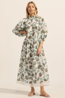 zoe kratzmann Dresses|Tactic Dress-Sage Botanic