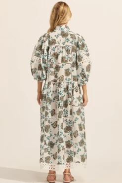 zoe kratzmann Dresses|Tactic Dress-Sage Botanic