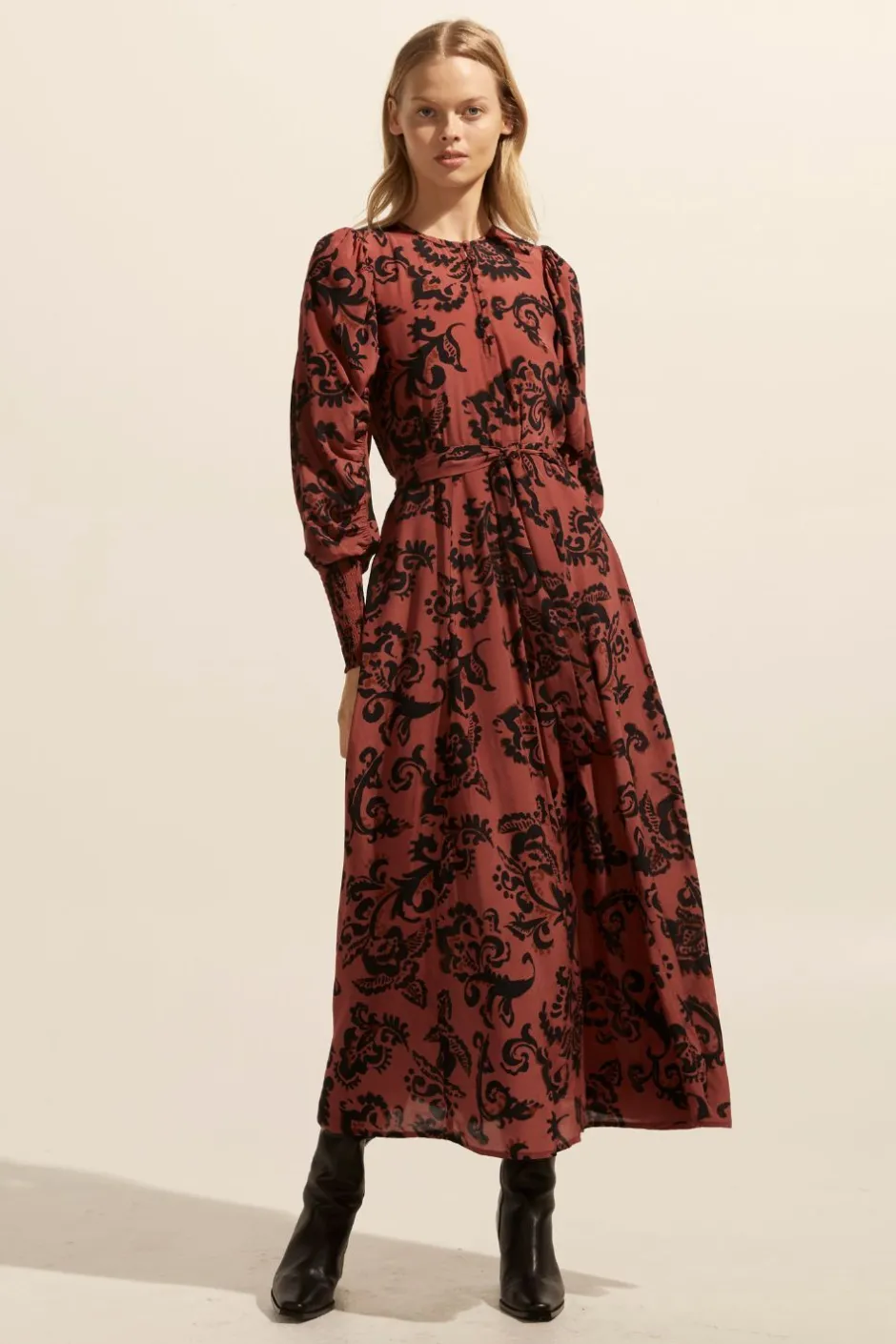 zoe kratzmann Dresses|Tangent Dress-Clay Floral