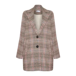 zoe kratzmann Coats|Transit Coat-Musk Check