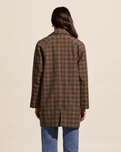zoe kratzmann Coats|Transit Coat-Toasted Check