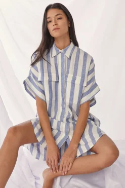 zoe kratzmann Dresses|Troppo Dress-Wide Ocean