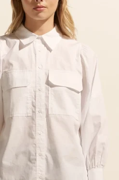zoe kratzmann Tops|Underpin Top-Porcelain