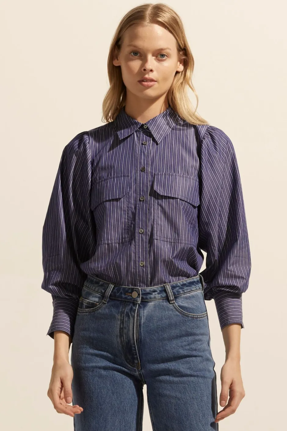 zoe kratzmann Tops|Underpin Top-Yale Stripe