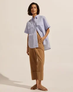 zoe kratzmann Tops|Unite Top-Ocean Stripe