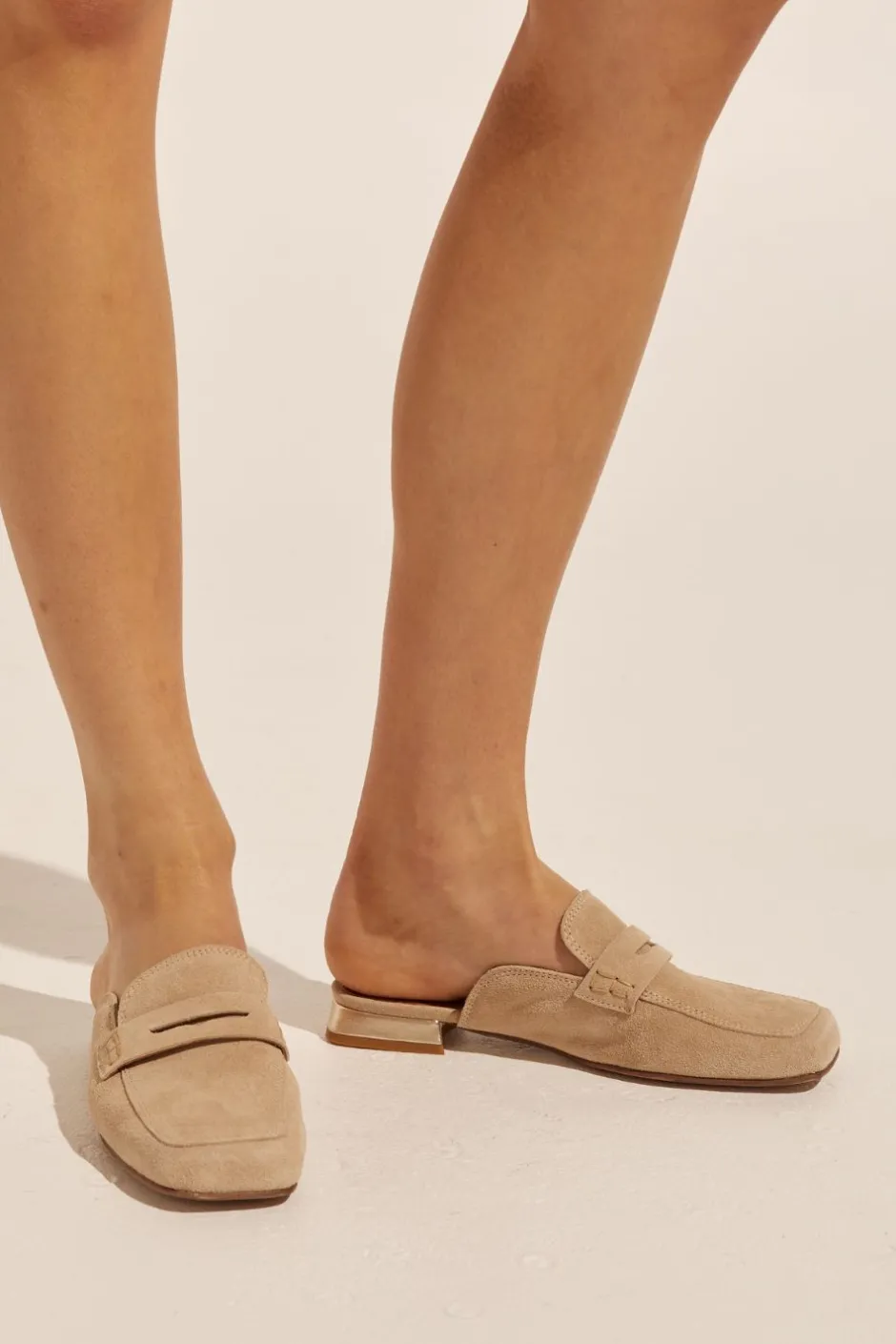 zoe kratzmann Loafers|Unlock Loafer-Fawn Suede