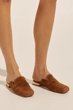 zoe kratzmann Loafers|Unlock Loafer-Whiskey Suede