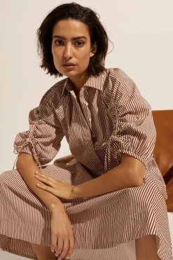 zoe kratzmann Dresses|Urge Dress-Cafe Stripe