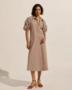 zoe kratzmann Dresses|Urge Dress-Cafe Stripe