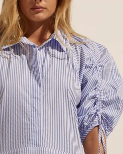 zoe kratzmann Dresses|Urge Dress-Ocean Stripe