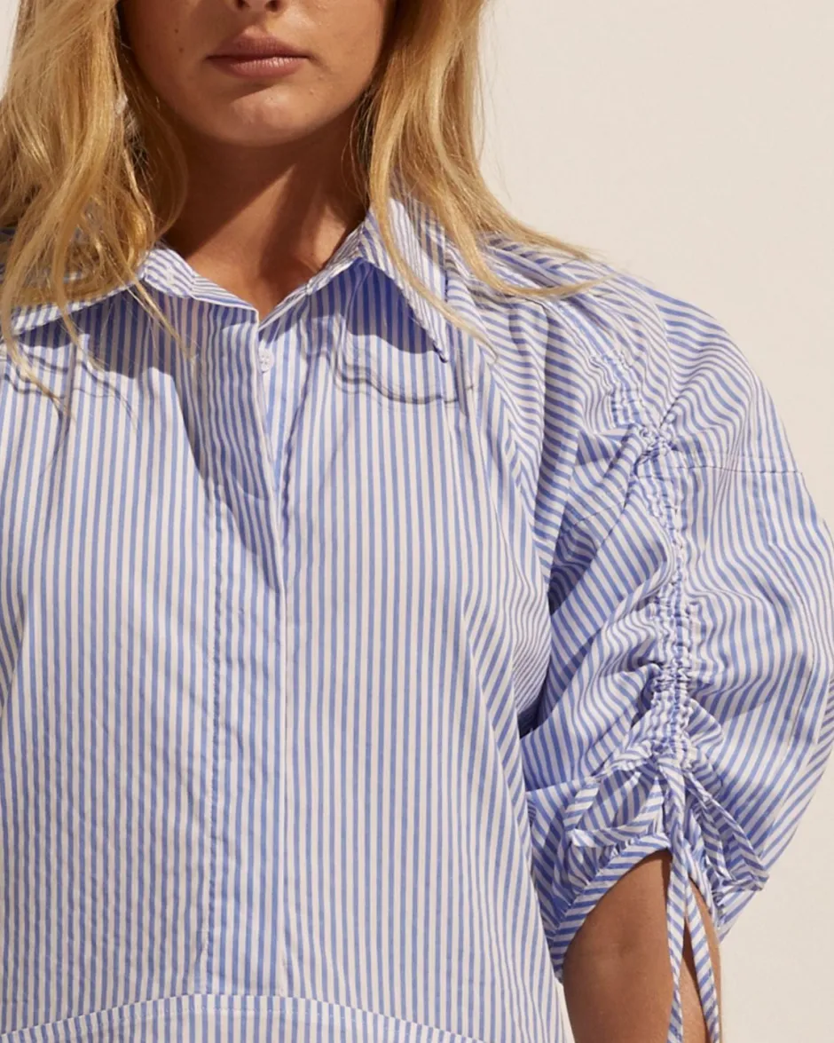 zoe kratzmann Dresses|Urge Dress-Ocean Stripe