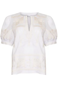 zoe kratzmann Tops|Venture Top-Porcelain Embroid