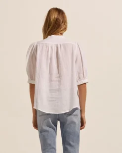 zoe kratzmann Tops|Virtue Top-Porcelain