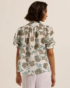 zoe kratzmann Tops|Virtue Top-Sage Botanic