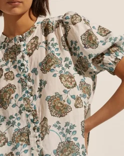zoe kratzmann Tops|Virtue Top-Sage Botanic