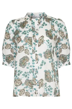 zoe kratzmann Tops|Virtue Top-Sage Botanic