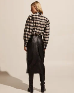 zoe kratzmann Bottoms|Vortex Skirt-Black