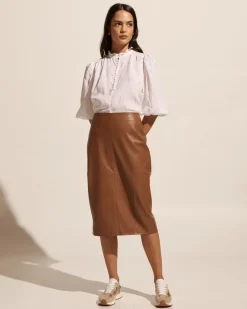 zoe kratzmann Bottoms|Vortex Skirt-Caramel