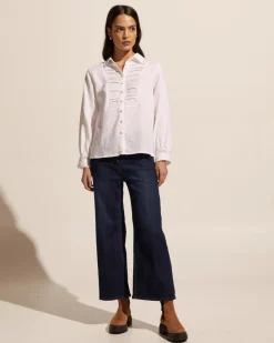 zoe kratzmann Tops|Voyage Top-Porcelain