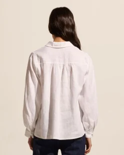 zoe kratzmann Tops|Voyage Top-Porcelain