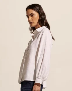 zoe kratzmann Tops|Voyage Top-Porcelain