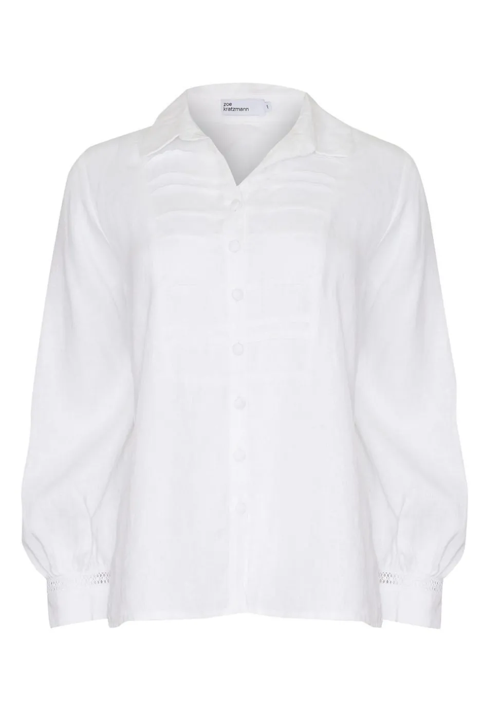 zoe kratzmann Tops|Voyage Top-Porcelain