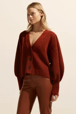 zoe kratzmann Knitwear|Wander Knit-Clay